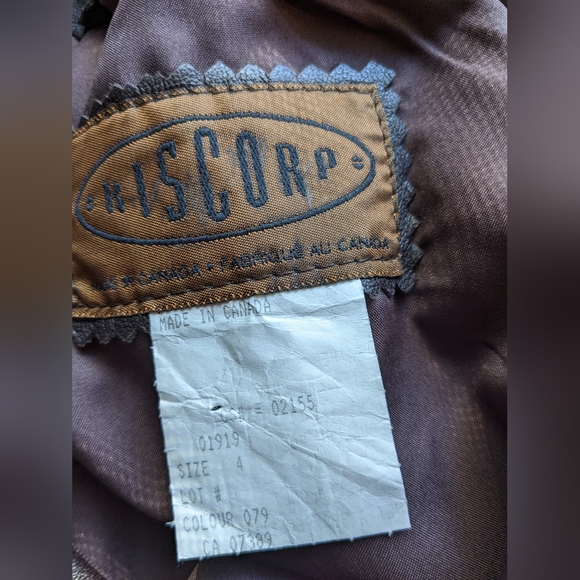 Brown Genuine Leather Pants Sz 4 - Picture 14 of 14